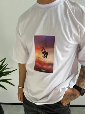 تیشرت TRAVIS رنگ سفید