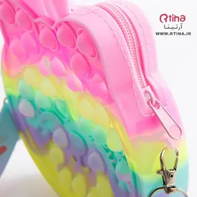 کیف پاپیتی دخترانه بزرگ (18cm×22cm ) بند رودوشی قابل تنظیم