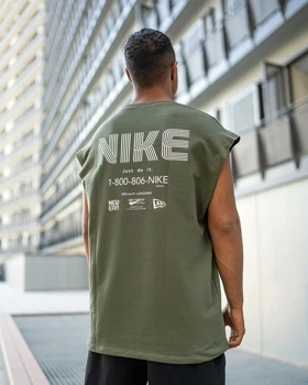 رکابی ورزشی وست NIKE NEW سبز