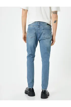 شلوار جین Skinny Fit - Michael Jean 4SAM40075ND