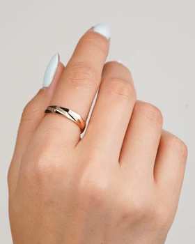 انگشتر زیبای ژوپینگ طرح حلقه سایز 8