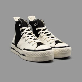 کانورس 1970s پلاس سفید مشکی ساق‌دار Converse 1970s Plus Counter Climate Hightop