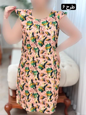پیراهن نخی ستاره 3206