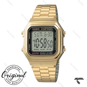 ساعت کاسیو دیجیتالی A178WGA-1A طلایی Casio-10245-U