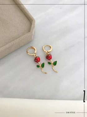 نیم‌ست گل رز سرخ
