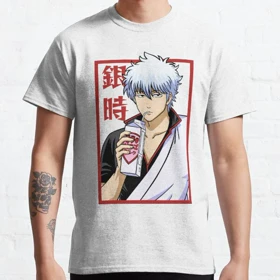 تیشرت انیمه Gintama گینتاما Gintoki کد 186457