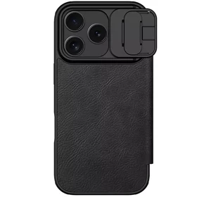 قاب چرمی کلاسوری آیفون 17 پرو نیلکین Nillkin Qin Pro Leather