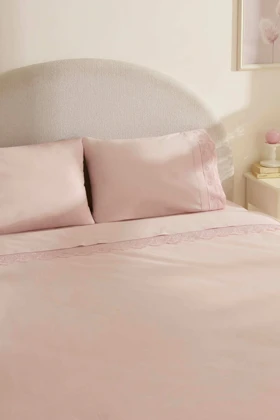 سرویس روتختی دو نفره Karaca Home مدل Teora پنبه‌ای
