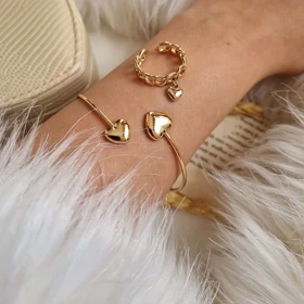 دستبند قلبی ژوپینگ