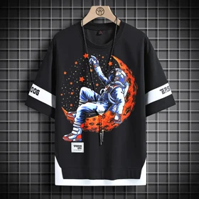 تیشرت آستین کوتاه پنبه