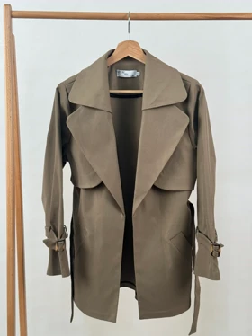 مانتو پاییزه دو یقه کد 102