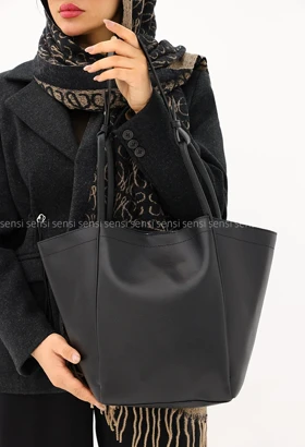 کیف چرم سطلی کد1004399