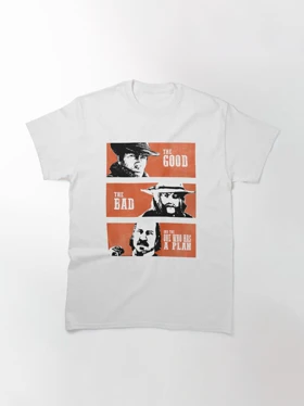 تیشرت بازی Red Dead Redemption تیشرت رد دد ریدمپشن طرح The Good, The Bad and The One Who Has A Plan