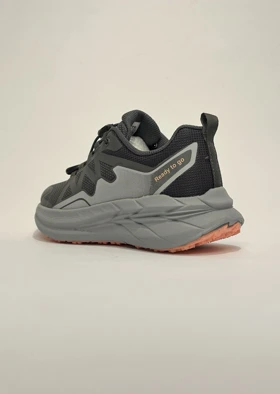 کفش پیاده روی هامتو طوسی تیره مدل