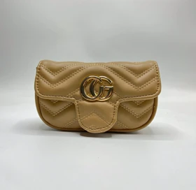 کیف دستی دوشی Gucci Marmont (نسکافه ای)