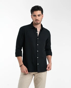 ام کی کالکشن پیراهن آستین بلند mk-4320-black