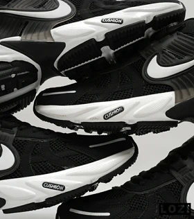 کفش کتانی مردانه و زنانه مشکی Nike cushlon