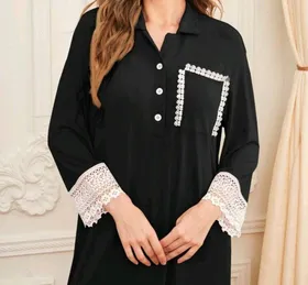 پیراهن زنانه آستین بلند برند SHEIN شین اورجینال