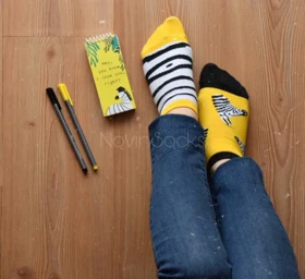 جوراب مچی لنگه به لنگه گورخری