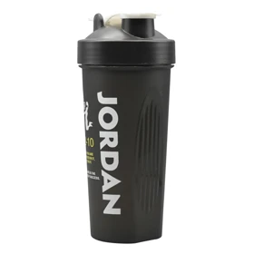 شیکر ورزشی یک تیکه جردن مدل 10-72 رنگی درب ضامنی ظرفیت 0.6 لیتر