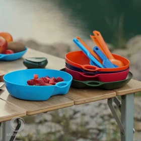 ست ظروف 2 نفره مدل 10 تیکه لایف کمپ LIFE CAMP