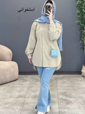 1339_ مانتو مزونی رامک