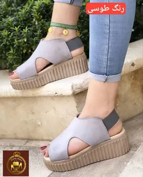 صندل لژدار اسپرت تابستانه زنانه