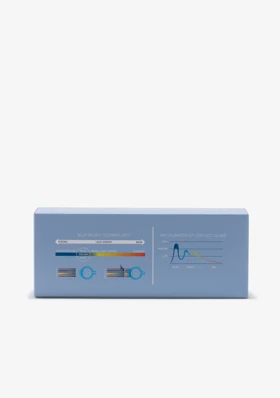 عینک کامپیوتر دی فرانکلین مدل D.franklin Karl Blue Block Gold / Carey