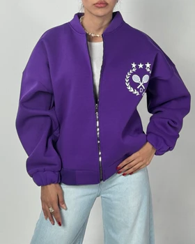 سویشرت تنیسی کد 150071 (بنفش)