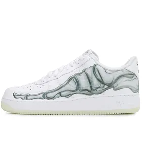کتانی نایک ایرفورس وان اسکلتون سفید Nike Air Force 1 Low "Skeleton - Black" sneakers