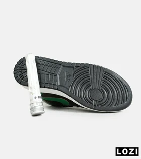 کفش کتانی ساق‌دار مردانه و زنانه مشکی سبز NIKE jordan 1