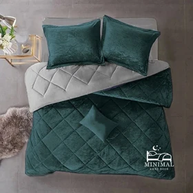 روتختی مینیمال مخمل طرح لوزی