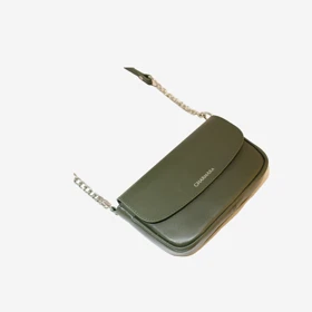 کیف دوشی چرم زنانه مدل d081 (سبز)