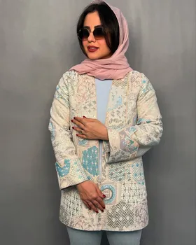 مانتو کتی ژاکارد