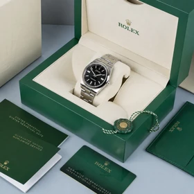خرید جعبه ساعت اورجینال رولکس سبز b-10663