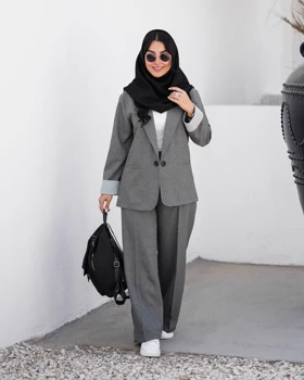 کت زاراشلوار نیم بگ
