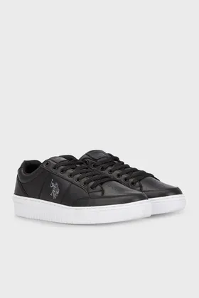 پایه. کفش کتانی چرم اصل Polo Assn کفش مردانه VASILY LT 3PR