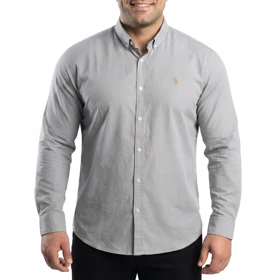 پیراهن سایز بزرگ آستین بلند مردانه تن کوک مدل 130295