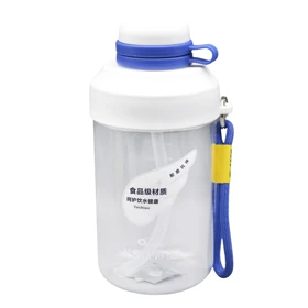 قمقمه ورزشی چاپ چاپ مدل Nice Day ظرفیت 0.65 لیتر