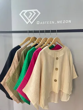 شومیز کراپ پلیسه(ZARA)