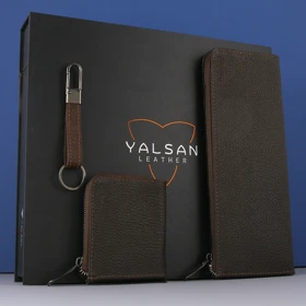 ست هدیه مردانه چرم یلسان رادمهر کد RDN-KIA-BF-092
