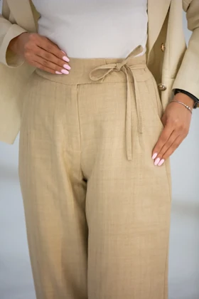 شلوار زنانه بغل بندی استریپ