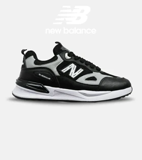 کفش کتانی مردانه مشکی طوسی NEW BALANCE yg niubailun مدل 5273