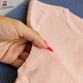 بلوز آستین کوتاه کریستال