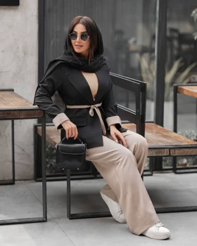 ست کت و شلوار ترکیبی مدل کیانا کد 50276