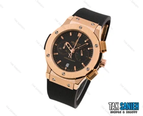 ساعت هابلوت زنانه سه موتوره رزگلد Hublot-2209-L