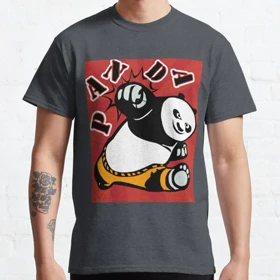 تیشرت kung fu panda طرح Kung Fu Panda Colored کد 199676