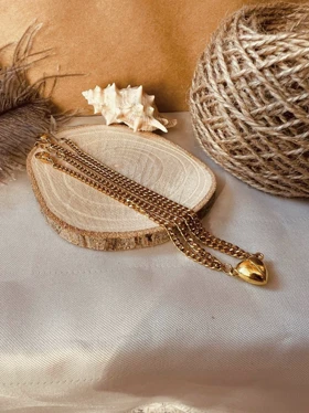 دستبند کاپلی قلبی