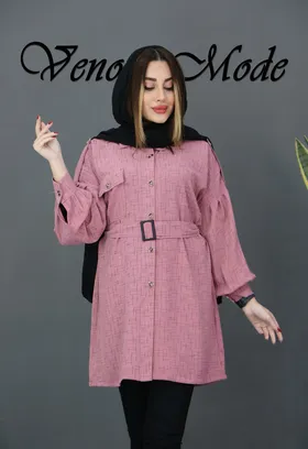 مانتو ابروبادی طرح دار عروسکی