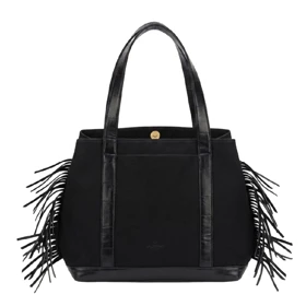 کیف ایتالیایی Valentino وارداتی مخمل بزرگ مشکی / والینتینو